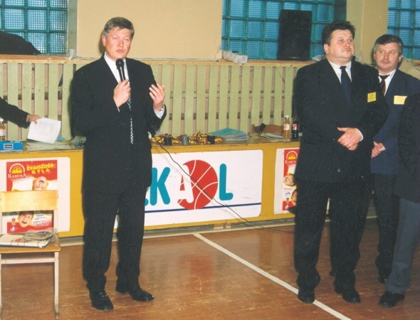 LSKF Äempionato dalyvius sveikina A. Paulauskas