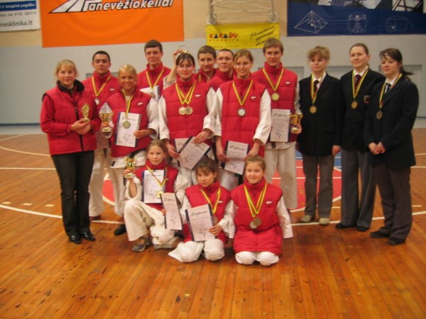 Klubo „Era“ sportininkai