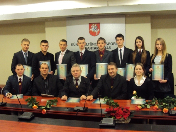 LSKF sportininkų pagerbimas KKSD